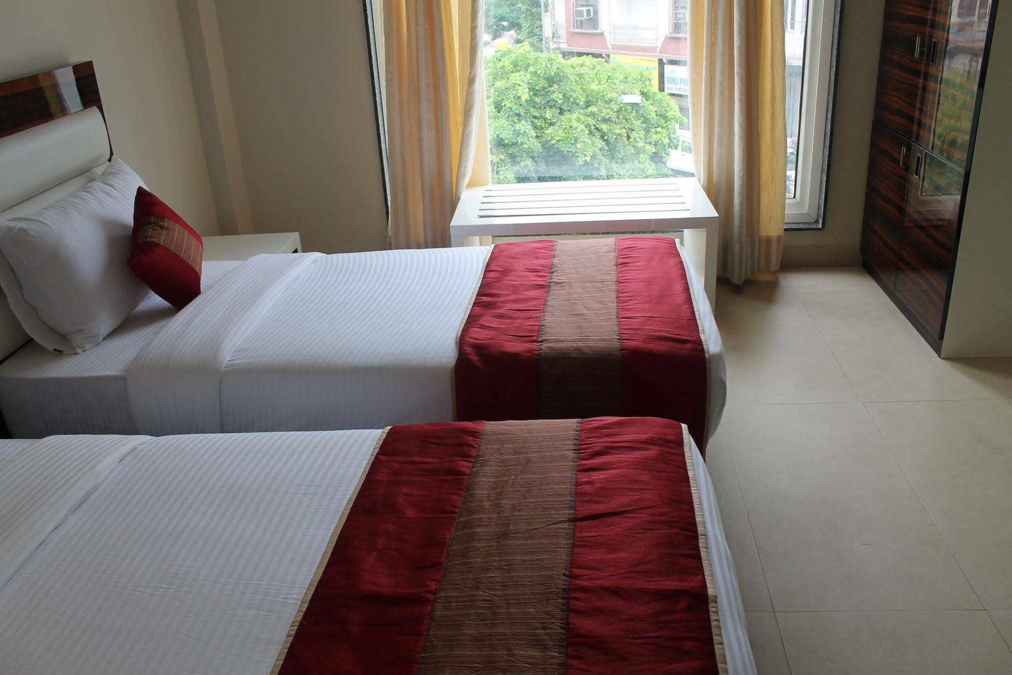 Hotel Gulnar Új-Delhi Szoba fotó